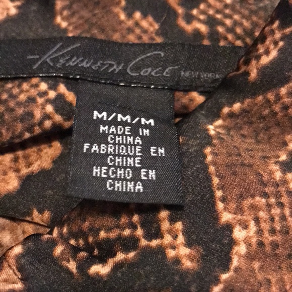 Kenneth Cole Animal print shirt - Picture 2 of 6